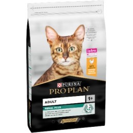 Ração para gato purina pro plan cat optirenal original adult chicken